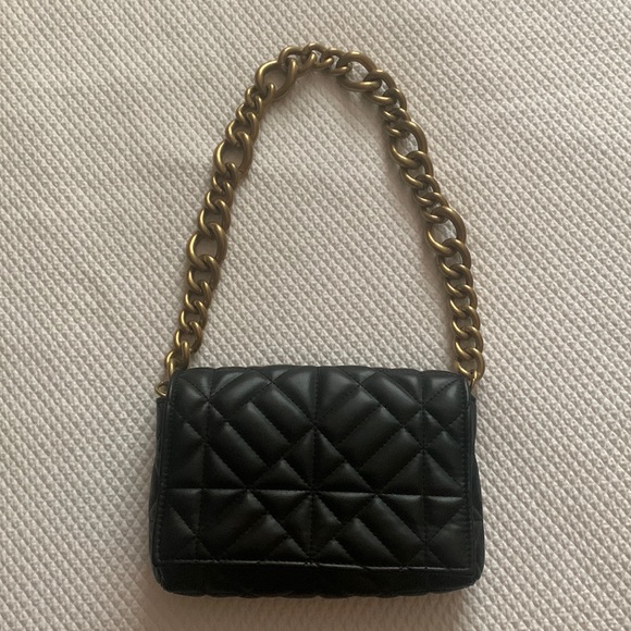 Zara Handbags - Zara black shoulder bag